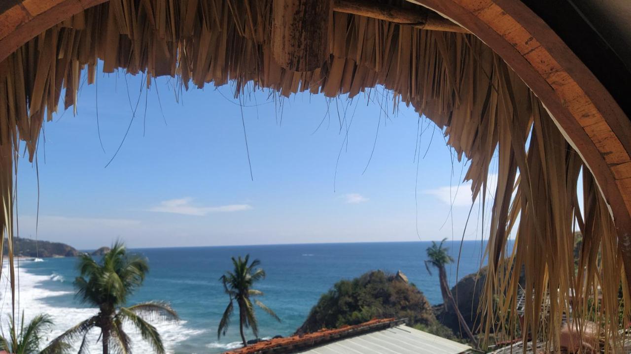 Shambhala Vision Hotel Zipolite Ngoại thất bức ảnh