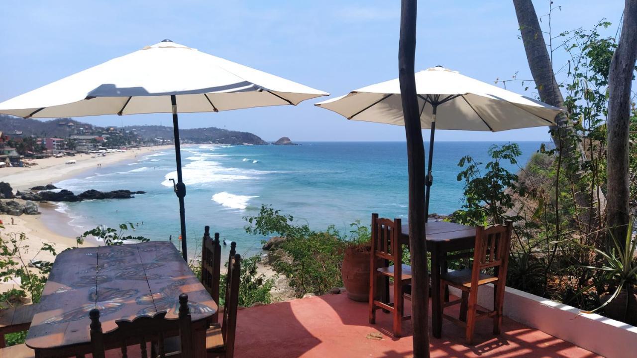 Shambhala Vision Hotel Zipolite Ngoại thất bức ảnh
