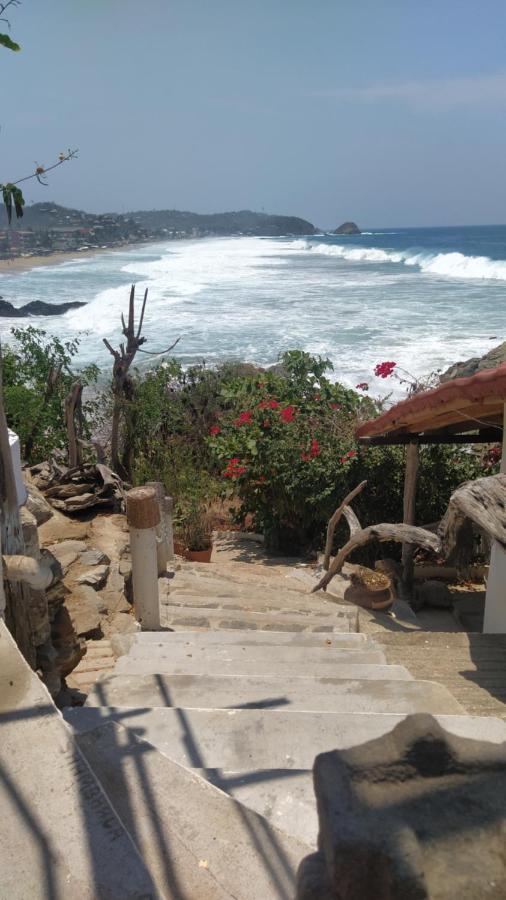 Shambhala Vision Hotel Zipolite Ngoại thất bức ảnh