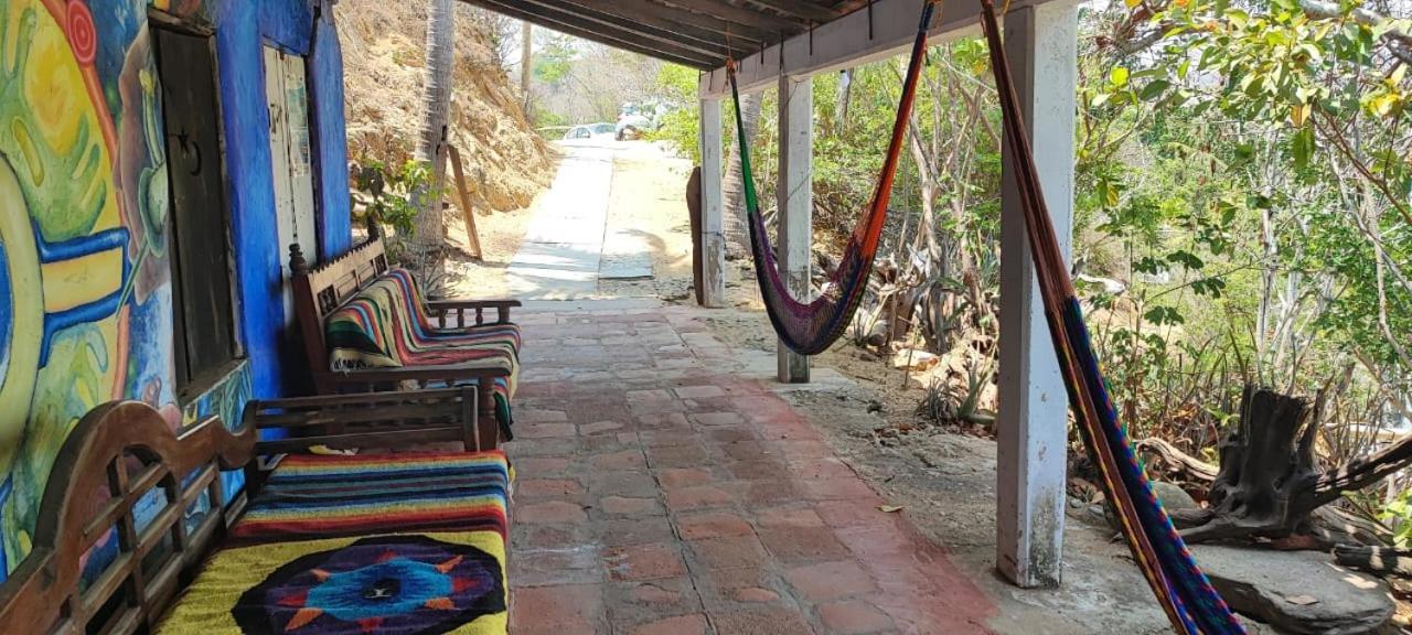 Shambhala Vision Hotel Zipolite Ngoại thất bức ảnh