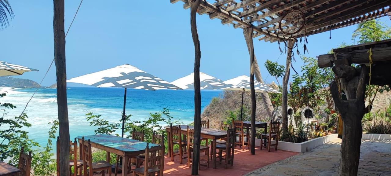Shambhala Vision Hotel Zipolite Ngoại thất bức ảnh